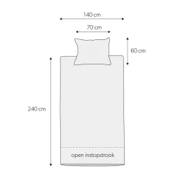 Wehkamp Home Katoenen Dekbedovertrek 1 Persoons (140X220 Cm) Hot