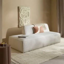 Wehkamp Home Newton Modulair Bankelement (Boucle ) (2-Zits Halve Rug Rechts)