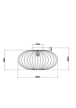 Wehkamp Home Plafondlamp Blade Hot
