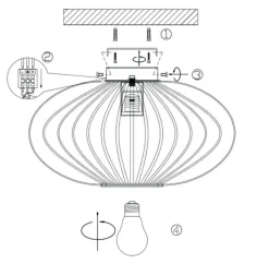 Wehkamp Home Plafondlamp Blade Hot