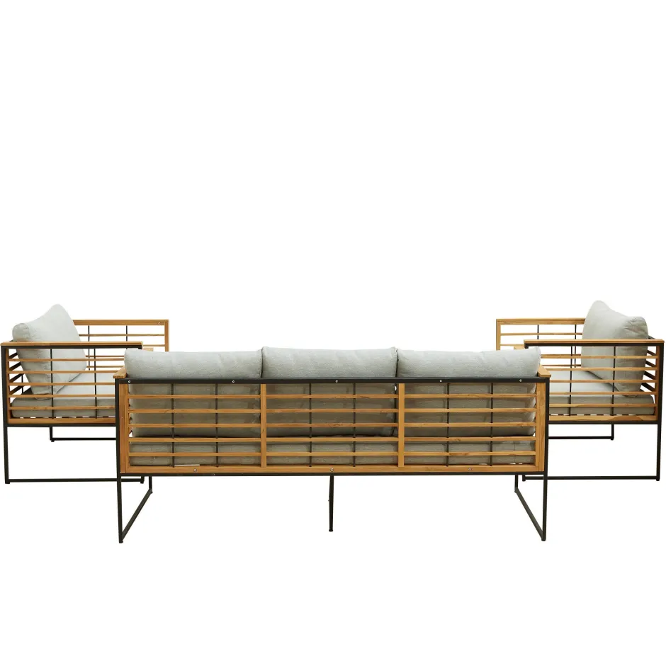 Wehkamp Home Teak Loungeset Leon^ Loungesets