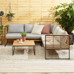 Wehkamp Home Teak Loungeset Leon^ Loungesets