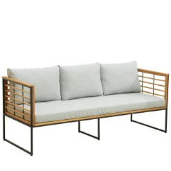 Wehkamp Home Teak 3-Zits Loungebank Leon^ Loungesets