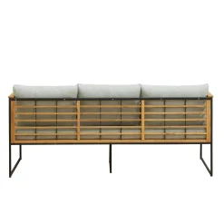 Wehkamp Home Teak 3-Zits Loungebank Leon^ Loungesets