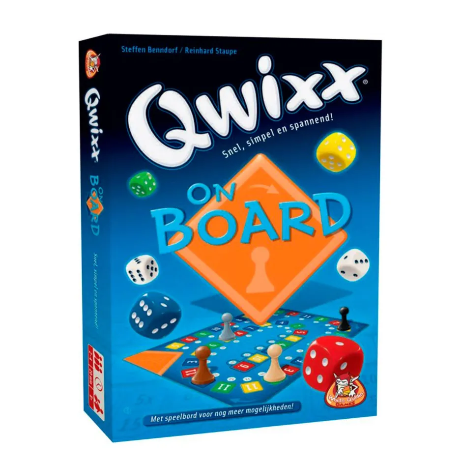 White Goblin Games Qwixx On Board Dobbelspel^ Dobbelspellen