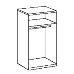 Wimex Kledingkast New York Clearance