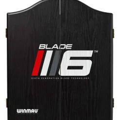 Winmau Dartkabinet Blade 6 Zwart Dartkabinet Blade 6 (Zwart)^ Darten