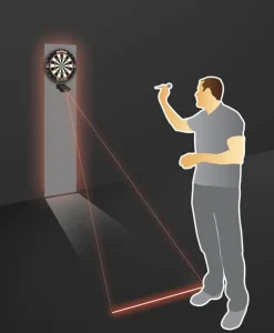 Winmau Oche Dartlaser^ Darten