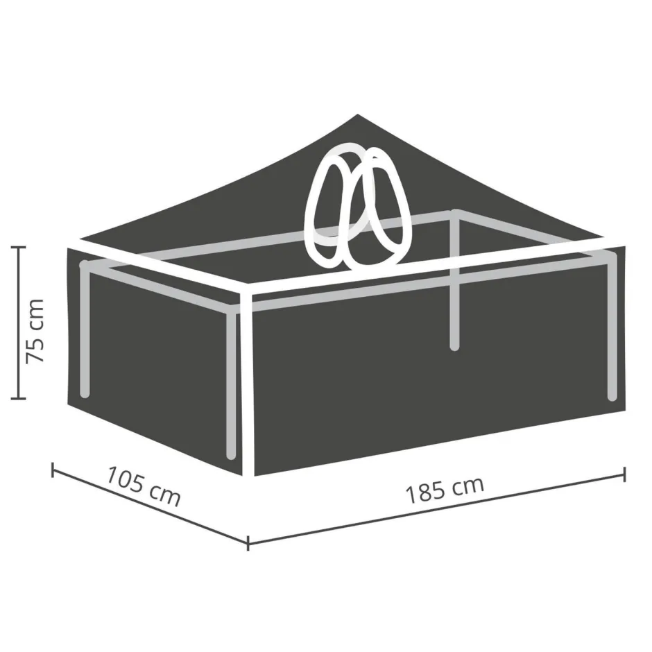 Winza Outdoor Covers Tuinmeubelhoes Tuinset S + Bobbin^ Tuinmeubelhoezen