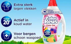 Witte Reus Color Reus Gel - Vloeibaar Wasmiddel - Gekleurde Was - Voordeelverpakking - 6 X 19 Wasbeurten - 114 Wasbeurten Sale