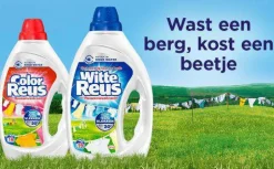 Witte Reus Color Reus Gel - Vloeibaar Wasmiddel - Gekleurde Was - Voordeelverpakking - 6 X 19 Wasbeurten - 114 Wasbeurten Sale