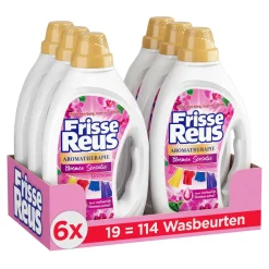 Witte Reus Gel Orchidee - Vloeibaar Wasmiddel - Gekleurde Was - Voordeelverpakking - 6 X 19 Wasbeurten - 114 Wasbeurten Sale