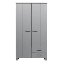 Woood 2-Deurs Kledingkast Dennis Met Laden Best