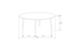 WOOOD Exclusive Bijzettafel Kalu Clearance