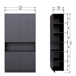 WOOOD Exclusive Opbergkast Finca Online