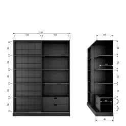 WOOOD Exclusive Schuifdeurkast Swing Outlet