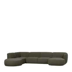 WOOOD Exclusive U-Vorm Bank Links Polly New