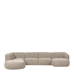 WOOOD Exclusive U-Vorm Bank Links Polly Outlet