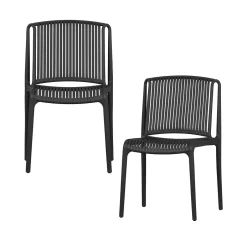 Woood Tuinstoel Billie - Set Van 4^ Tuinstoelen