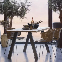 Woood Tuintafel Tablo (81X210 Cm)^ Tuintafels