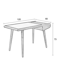 Zuiver Bureau Barbier