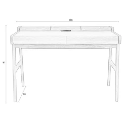 Zuiver Bureau Kaat Hot