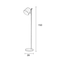 Zuiver Vloerlamp Buckle Head Outlet